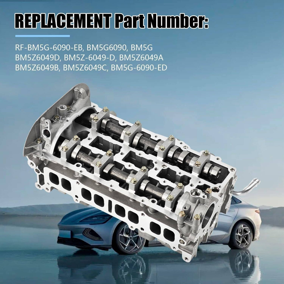 Bethesda Industrial New Turbo Cylinder Head Assembly For Ford Escape Fiesta Fusion Transit Connect