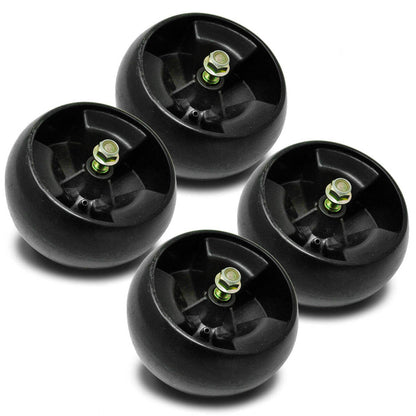 Bethesda Industrial 4PK Deck Wheels for MTD Cub Cadet 734-04155 Toro 112-0677