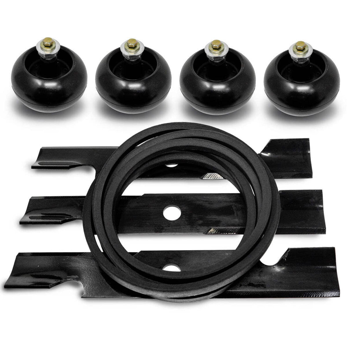 Bethesda Industrial Belt Blade Deck Wheel Kit for Exmark Turf Tracer 48 Inch 116-5177 116-9981