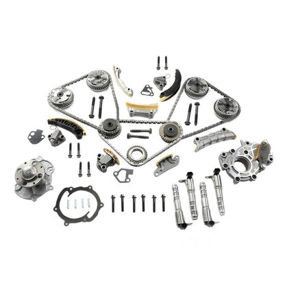 Bethesda Industrial Timing Chain Kit with Oil w/VVT Sprocket & Water Pump for 07-16 GMC Acadia 3.6L