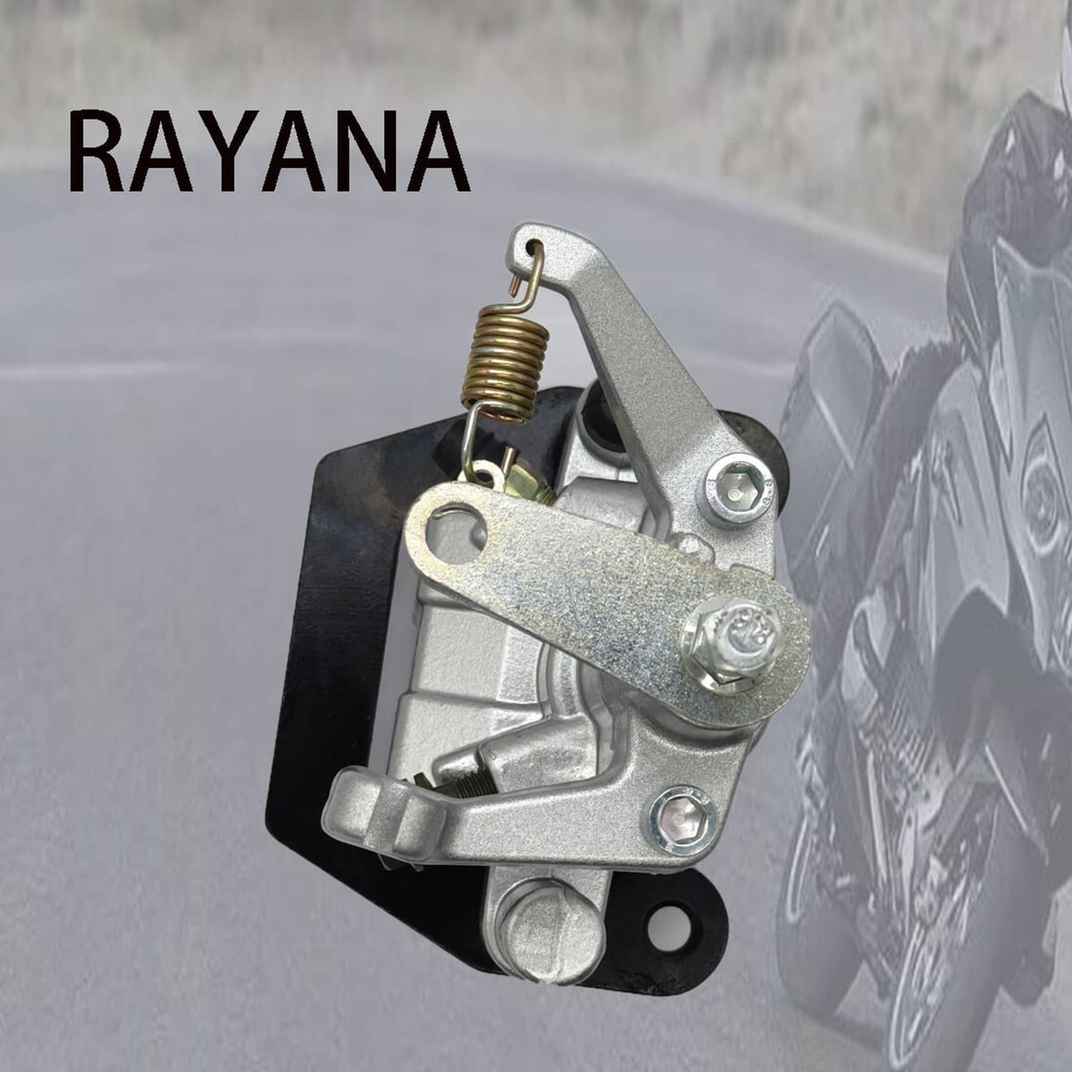 Bethesda Industrial US Rear Brake Caliper W/Pads for Yamaha Rhino 450 YXR450 4X4 2006 2007 2008 2009
