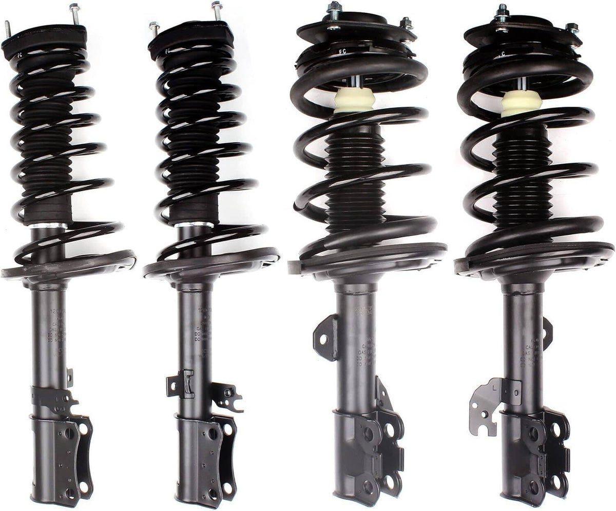Bethesda Industrial 4Pcs Front+Rear Complete Shock Struts Assembly For 2007-2011 Toyota Camry 172307