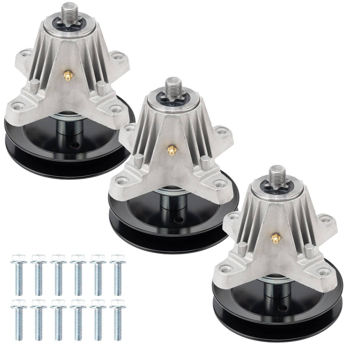 Bethesda Industrial (3) 50" Deck Spindle Assembly for Cub Cadet XT2-LX50 XT2LX50 Enduro / 918-06981
