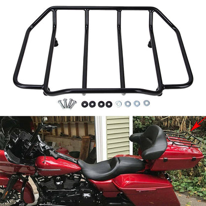 Bethesda Industrial Motorcycle Luggage Rack Trunk Pack Fit For Harley Touring Street Road Glide