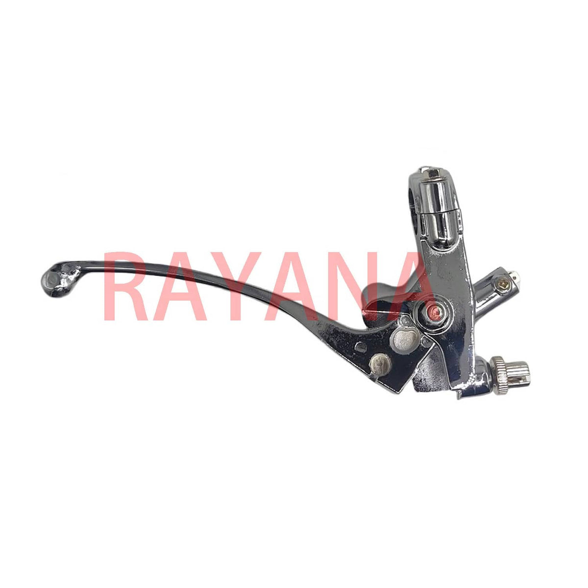 Bethesda Industrial US Left Handle Clutch Lever Perch For Honda CB650 CB650SC CB750 70s 80s （Silver）