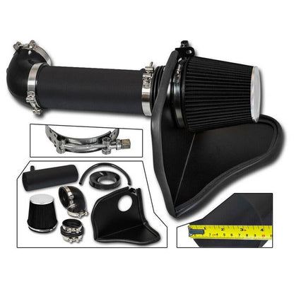 Bethesda Industrial 4" Cold Air Intake Kit w/ Heat Shield for 05-10 Dodge Chrysler HEMI 5.7L 6.1L V8