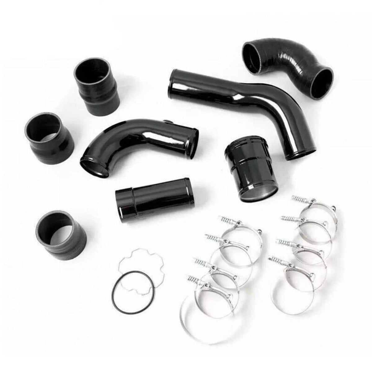 Bethesda Industrial Cold & Hot Side Intercooler Pipe Boot Kit for 11-16 Ford 6.7L Diesel Powerstroke