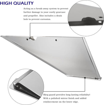 Bethesda Industrial Inboard Skeg Guard Protecter for Volvo SX DP 1995-2006 Replace Part 99022 99052