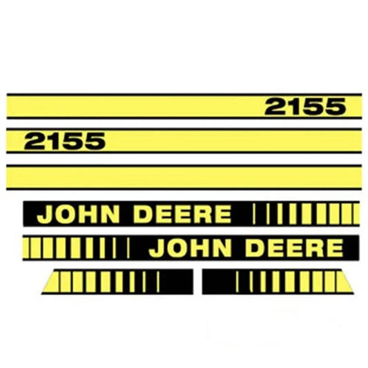 Bethesda Industrial 2155 Hood Decal fits John Deere 2155 JD2155