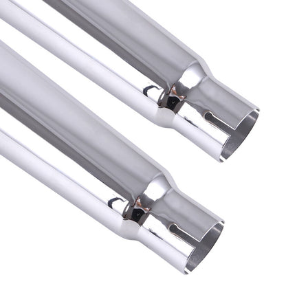 Bethesda Industrial 4" Megaphone Slip-On Exhaust Pipe Mufflers For Harley Electra Glide Road King