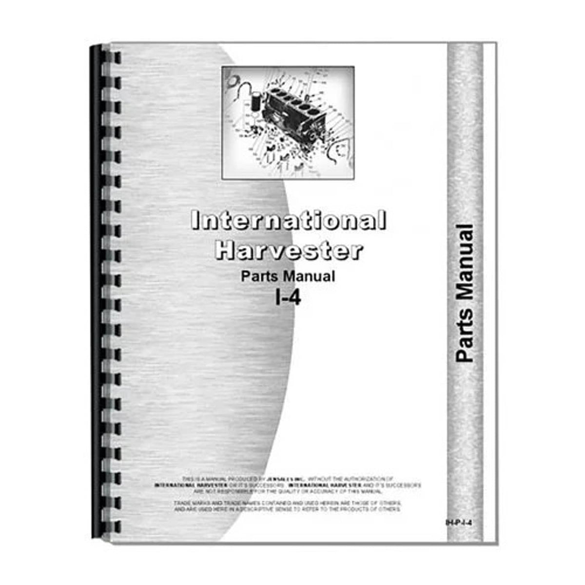 Bethesda Industrial Parts Manual fits International I4