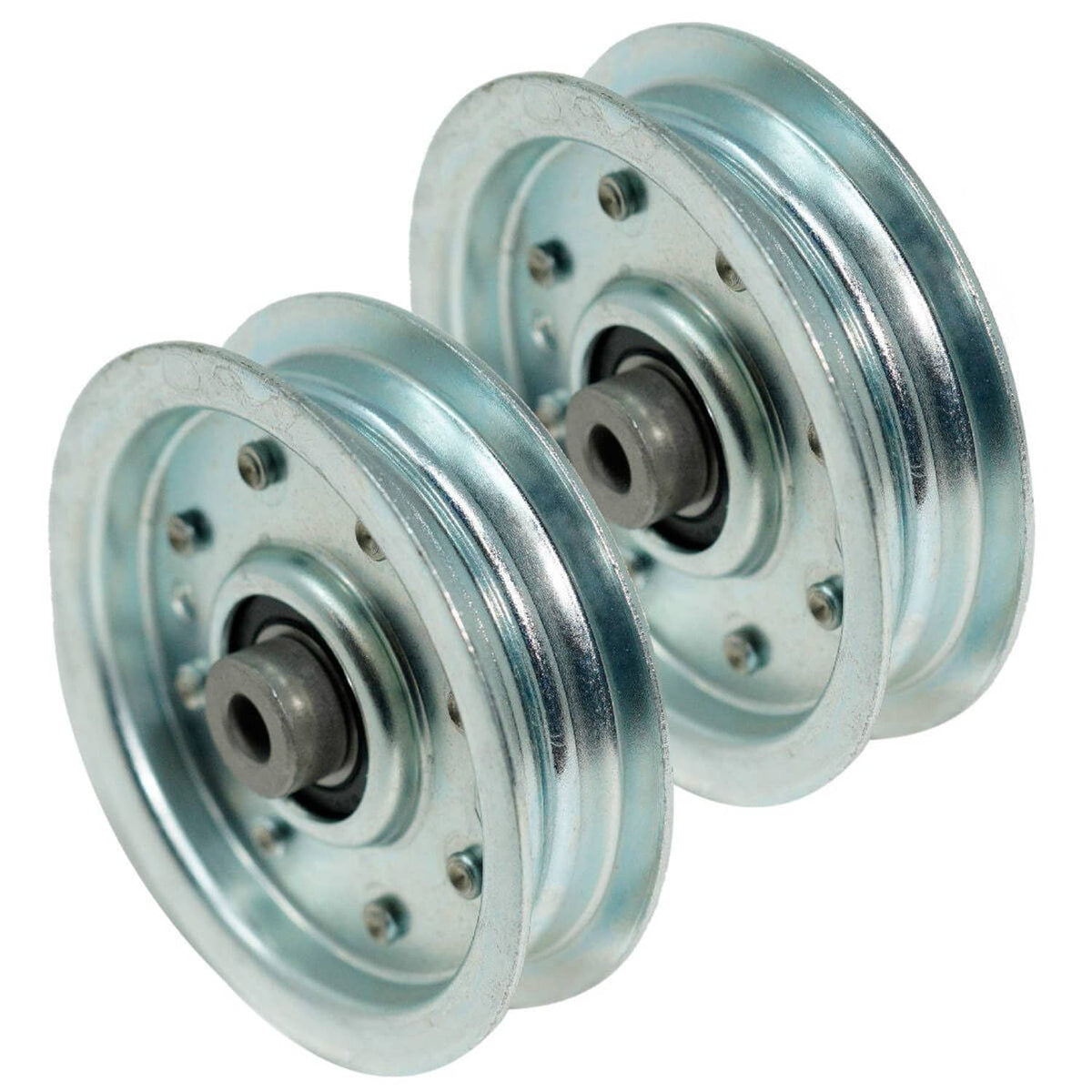 Bethesda Industrial (2) Flat Idler Pulley for MTD 46 in. 44 in. Rear Discharge Deck 600, 700, 800