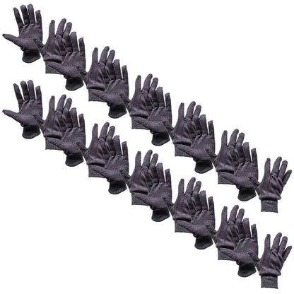 Bethesda Industrial 12 Pack Brown Jersey Gloves With Knit Wrist J2109