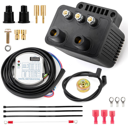 Bethesda Industrial US 53-660  Single Fire Programmable Ignition Kit For Big Twin Evo 53-644