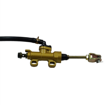 Bethesda Industrial Silver Rear Brake Master Cylinder Pump Reservoir for ATV Motorcycle Dirt Bike