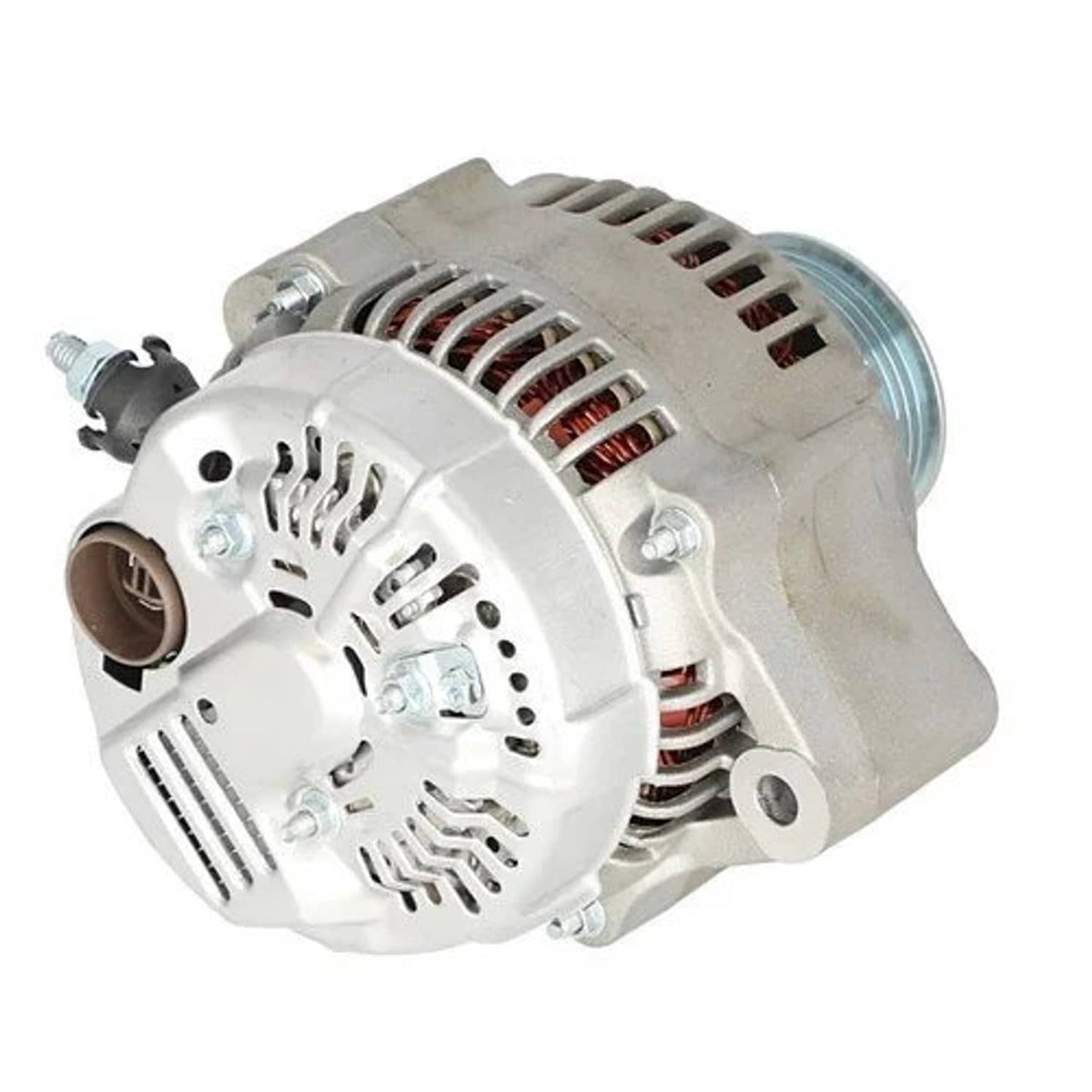 Bethesda Industrial Alternator - Denso Style (12195) fits John Deere 7710 7810 RE46608