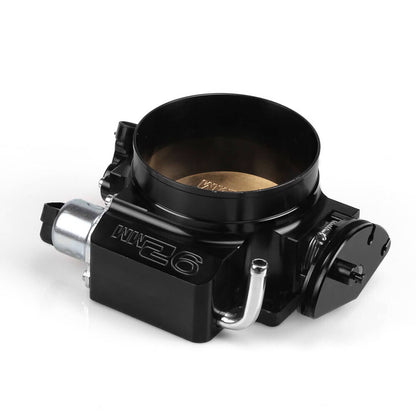 Bethesda Industrial Black 92mm Throttle Body+TPS IAC Adapter Plate for Chevy GM III LSX LS LS1 LS2