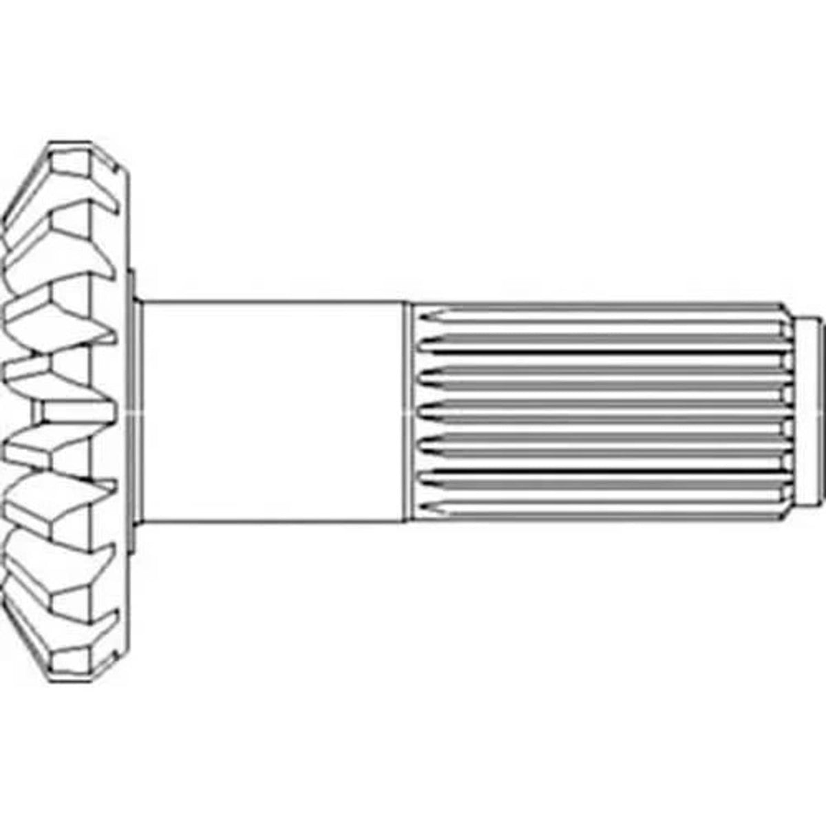 Bethesda Industrial Horizontal Unloading Auger Drive Gear Shaft-Pinion