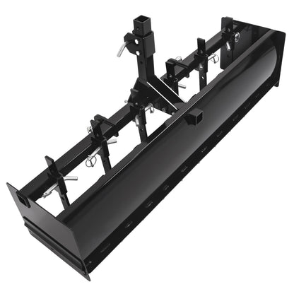 Bethesda Industrial 55" Tow Behind Box Scraper Blade Three-Point Quick Hitch For Cat 0 Cat 1 Tractor