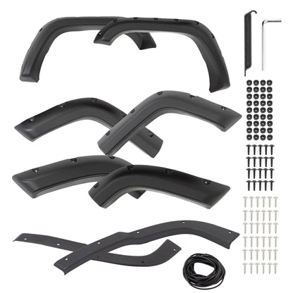 Bethesda Industrial Front & Rear Fender Flares For Jeep Cherokee XJ(4DR) Sport Utility 1984-2001