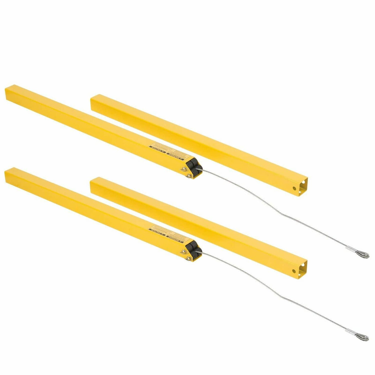 Bethesda Industrial 350 lbs L&R Tailgate Utility Trailer Gate & Ramp Lift Assist System 2 x 2 x 72 L