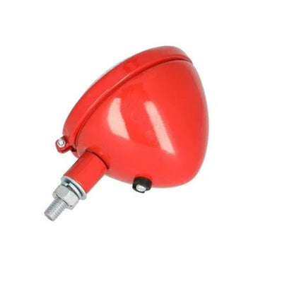 Bethesda Industrial Headlight Assembly - 12V Red Tear Drop Style fits International H M 53522DA