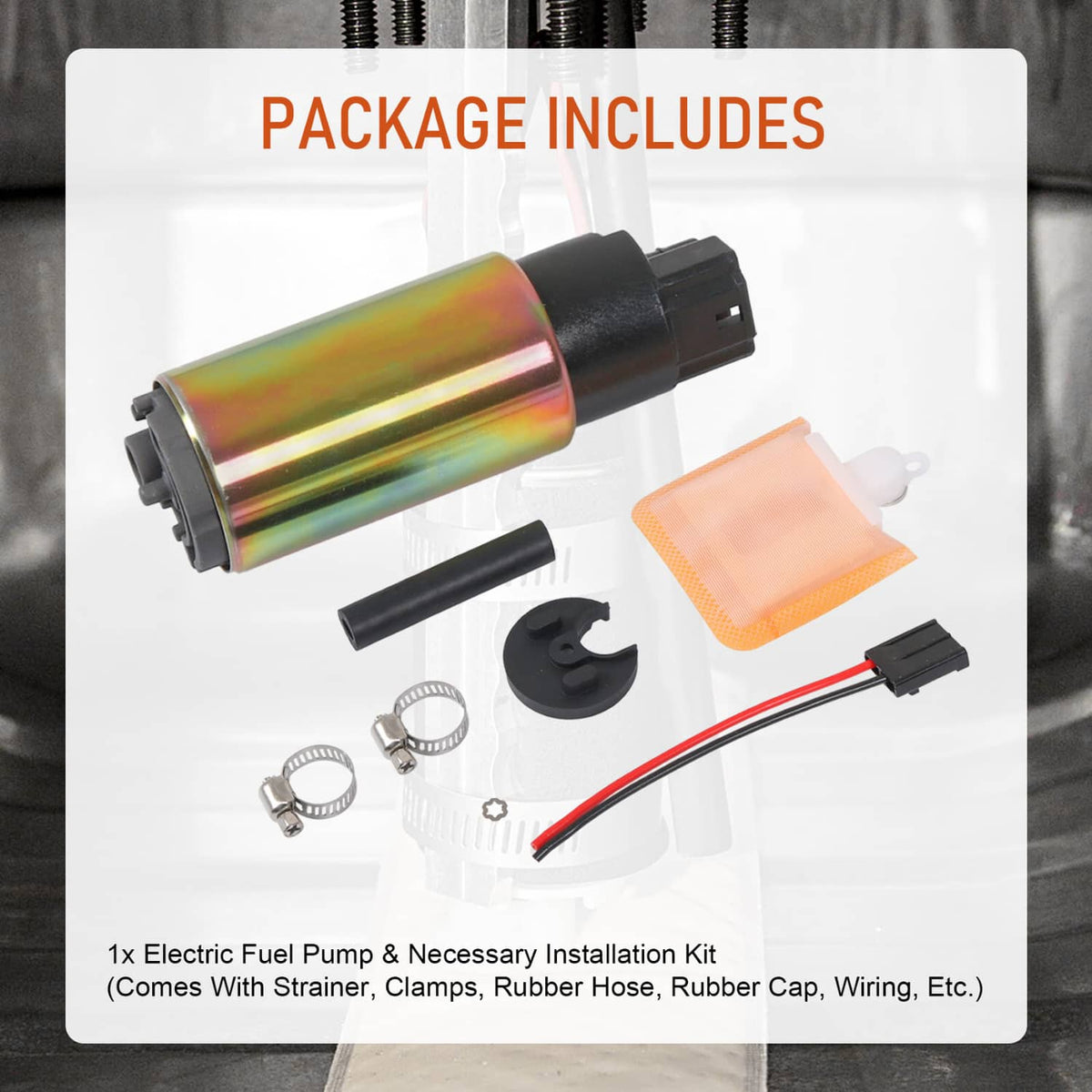 Bethesda Industrial PREMIUM HIGH QUALITY FUEL PUMP WITH STRAINER KIT FOR HONDA VEHICLES VARIOUS NEW