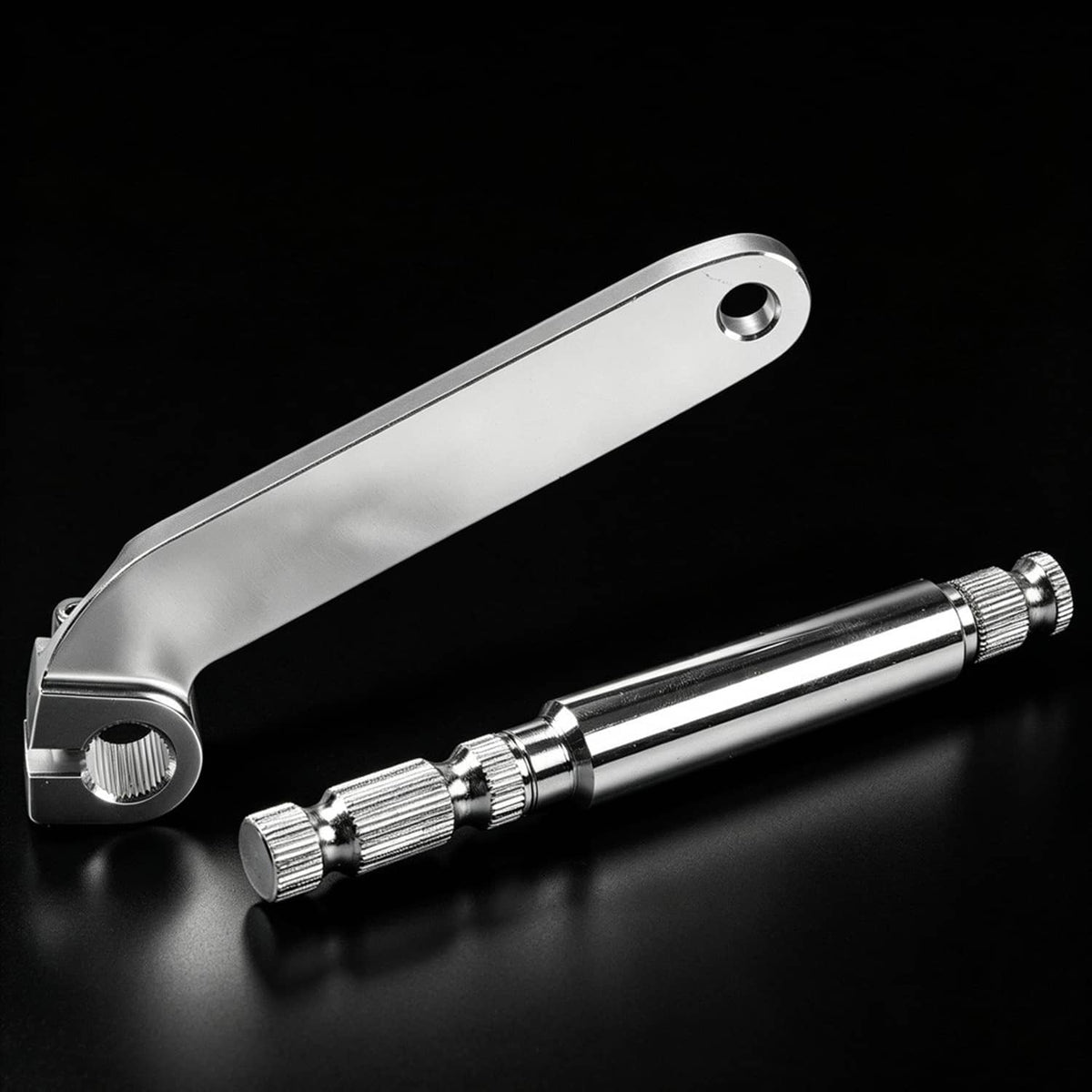 Bethesda Industrial Shifter Rod Lever & Shaft Fit For Harley Touring Road King Electra Glide 1984-16