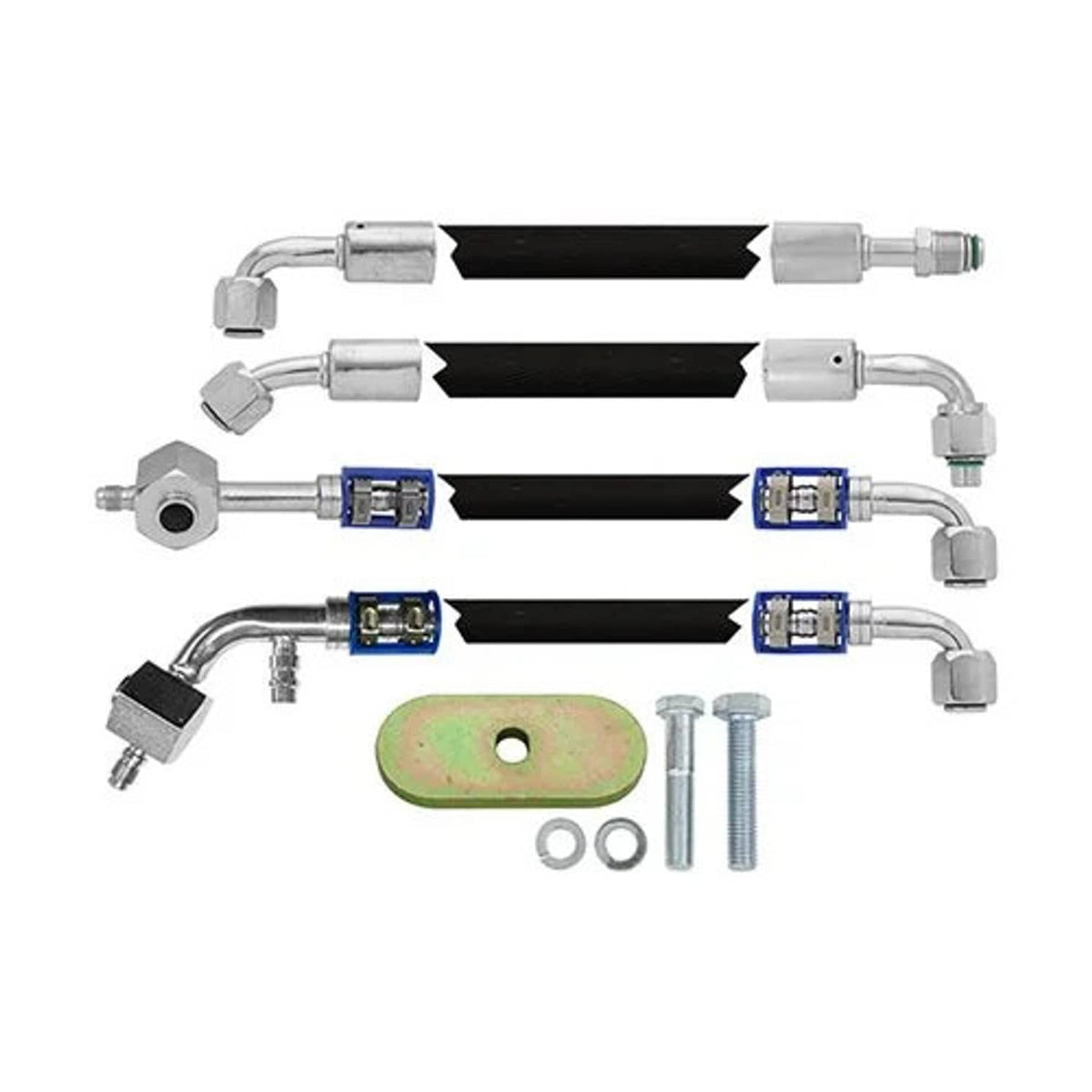 Bethesda Industrial Service Valve Elimination Hose Kit - 4 Hoses fits Allis Chalmers 7000 7060 7080