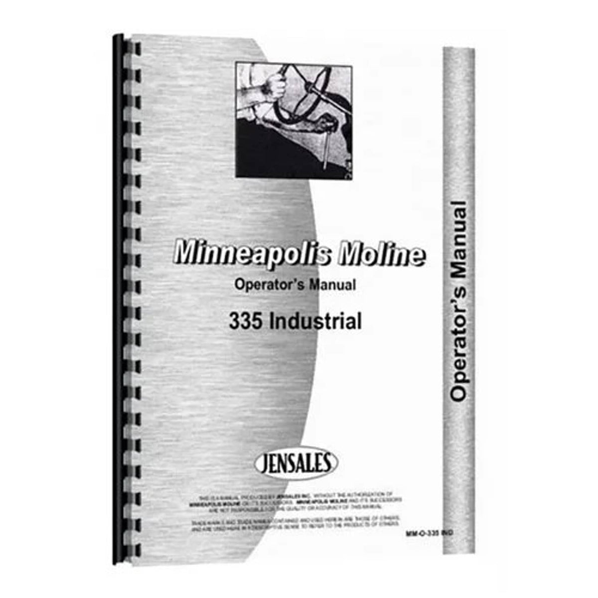 Bethesda Industrial Operator's Manual fits Minneapolis Moline 335