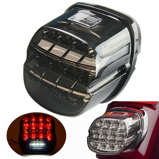 Bethesda Industrial LED Tail Lights Brake For Harley Touring Road King Dyna Glide Softail Sporster