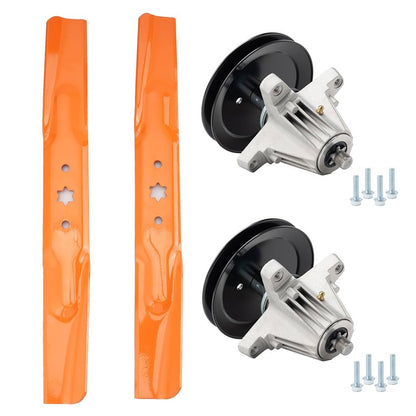 Bethesda Industrial Spindle & Blade Kit for Cub Cadet XT1-LT42 XT2-LX42 42" / 918-06976 742-04308
