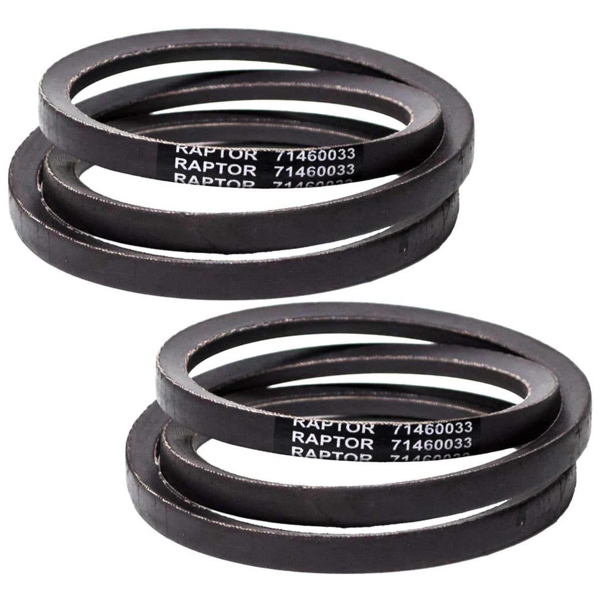 Bethesda Industrial (2) Raptor Drive Belt Heavy Duty Fits Stander 71460033 48" 52" 61" Deck