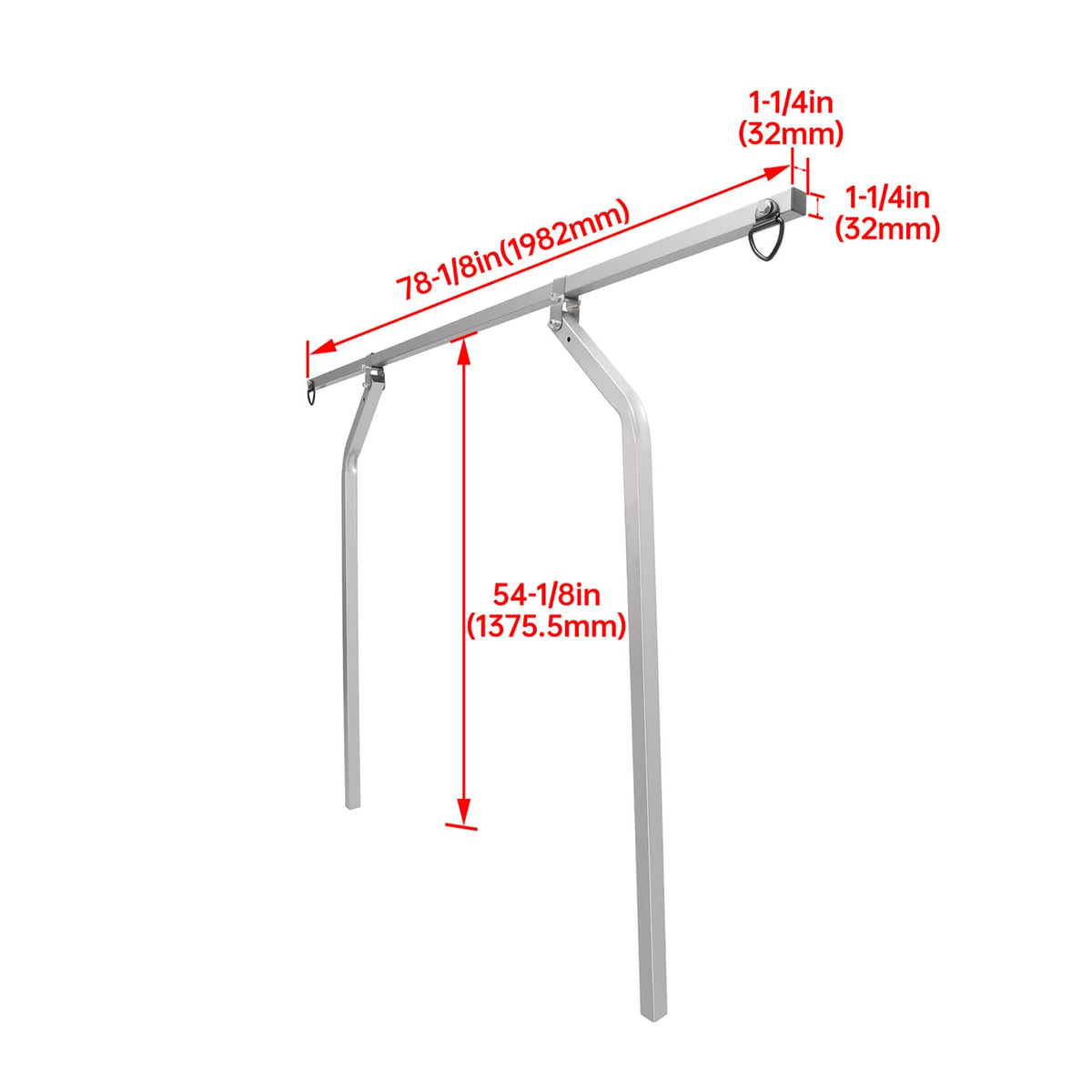 Bethesda Industrial Trailer Cross Bar System Kit Universal Heavy Duty Top Tier For Most Utility