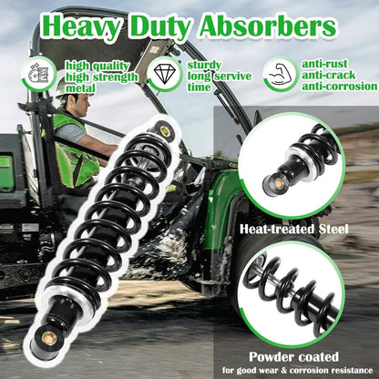 Bethesda Industrial 2 Pcs Front Suspension Heavy Duty Shock Absorber Kit For John Deere AM130448