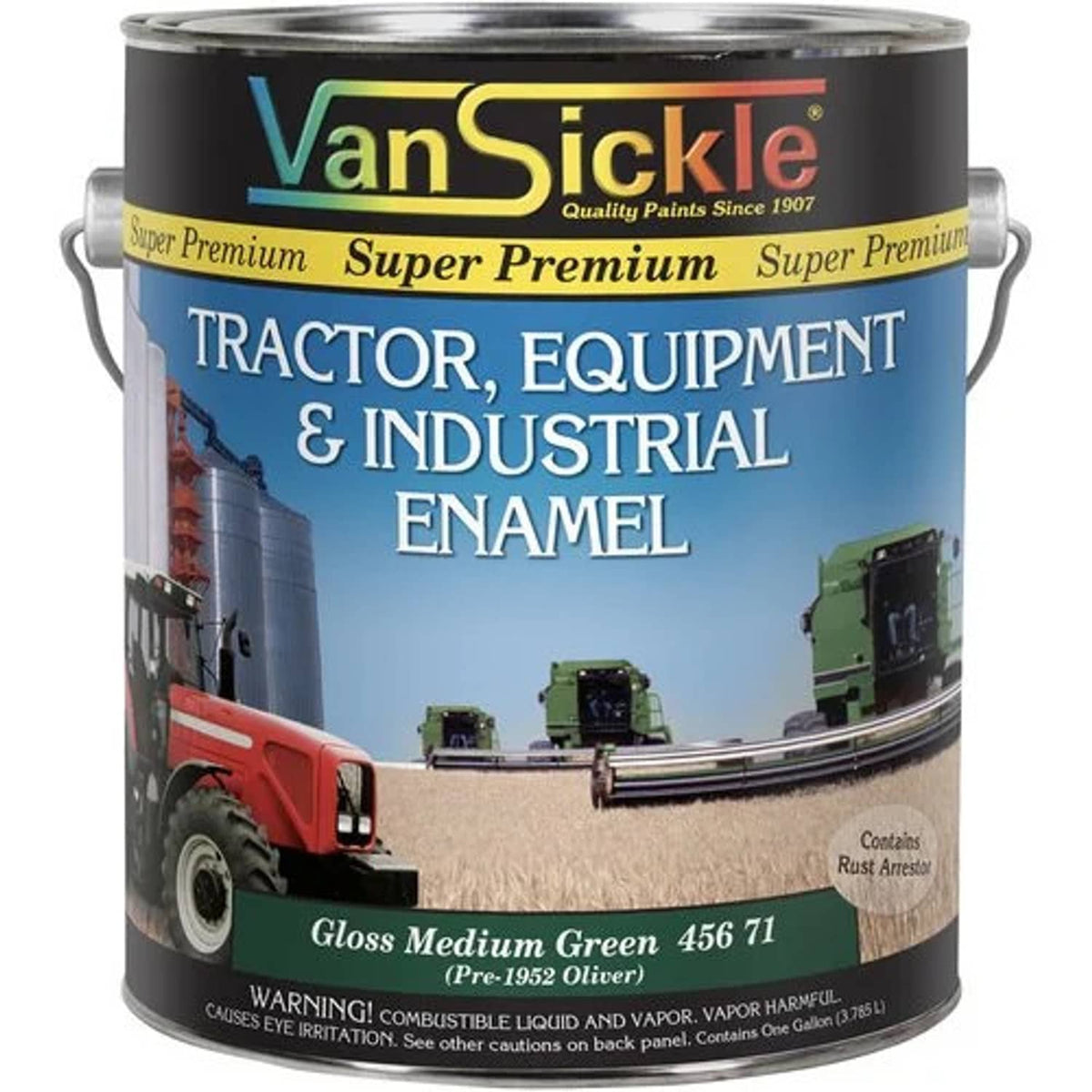 Bethesda Industrial Oliver Medium Green Tractor Gallon fits Paint Oliver