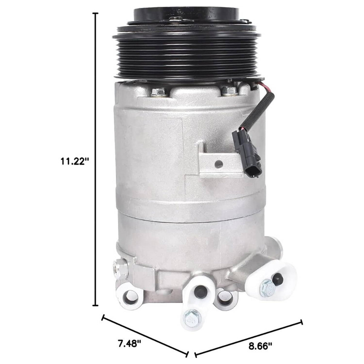Bethesda Industrial Compressor For 2009-2014 Nissan Maxima Murano Quest 14-19 Infiniti QX60 7 Groove