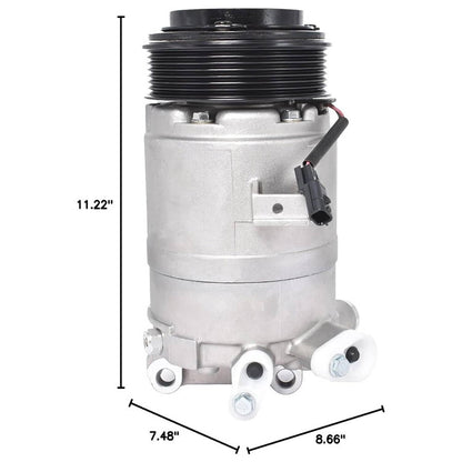 Bethesda Industrial Compressor For 2009-2014 Nissan Maxima Murano Quest 14-19 Infiniti QX60 7 Groove