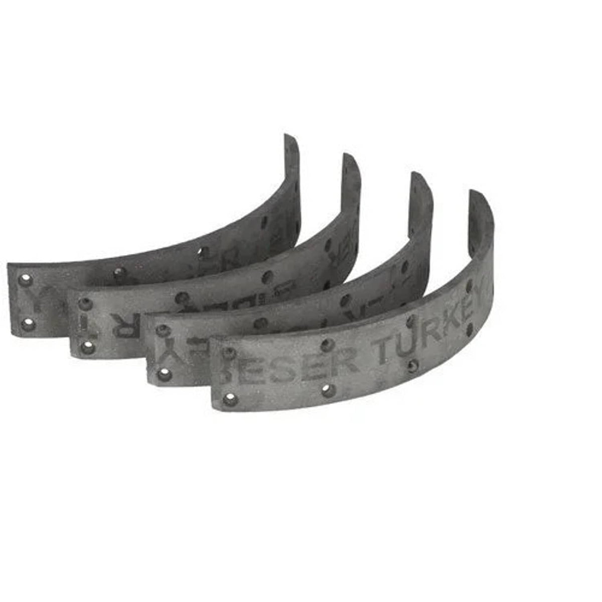 Bethesda Industrial Brake Shoe Lining Set of 4 fits Massey Ferguson 135 175 117247ESA
