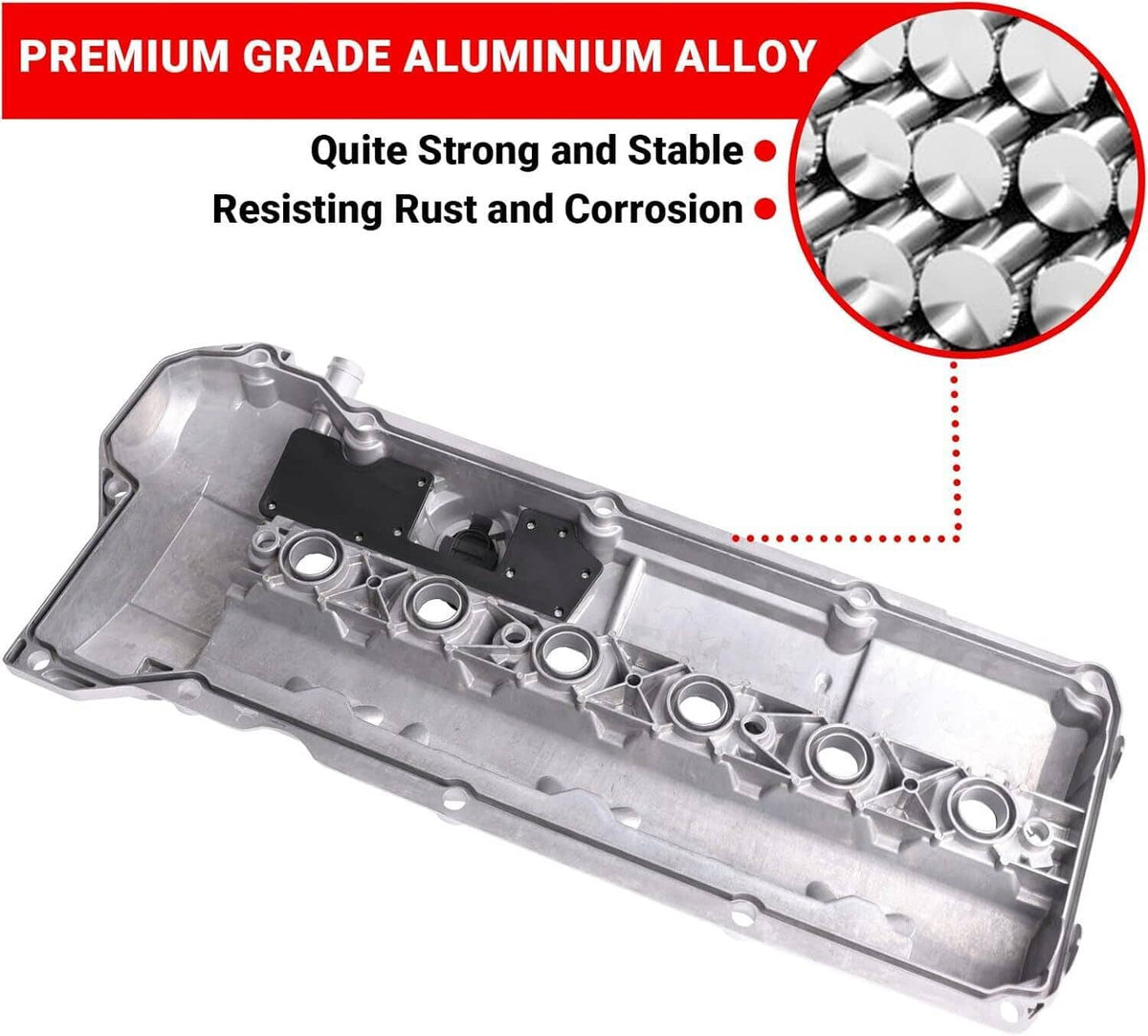 Bethesda Industrial Aluminum Valve Cover for 1996-00 BMW E36 E39 323is 328is 528i M3 Z3 11121703341