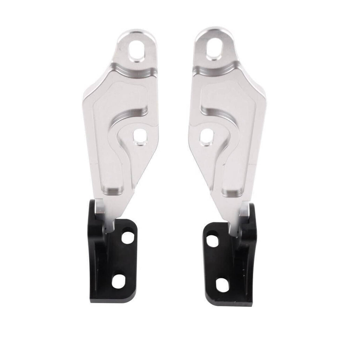 Bethesda Industrial Billet Aluminum Quick Release Hood Hinge Latch Set for 1996-2000 Honda Civic EK