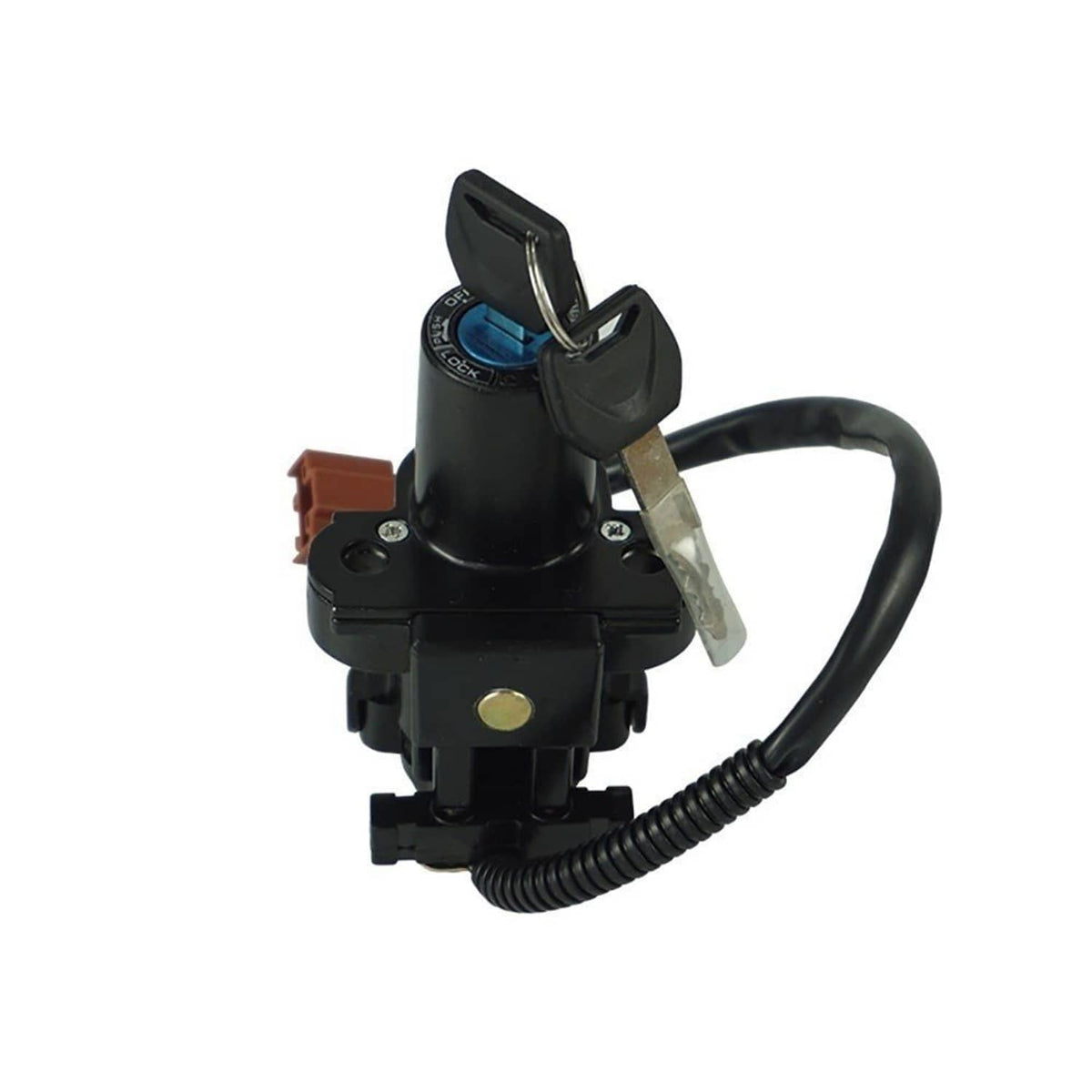 Bethesda Industrial Ignition Switch Fuel Gas Cap Seat Lock Key Set For Honda  CBR600RR CBR1000RR