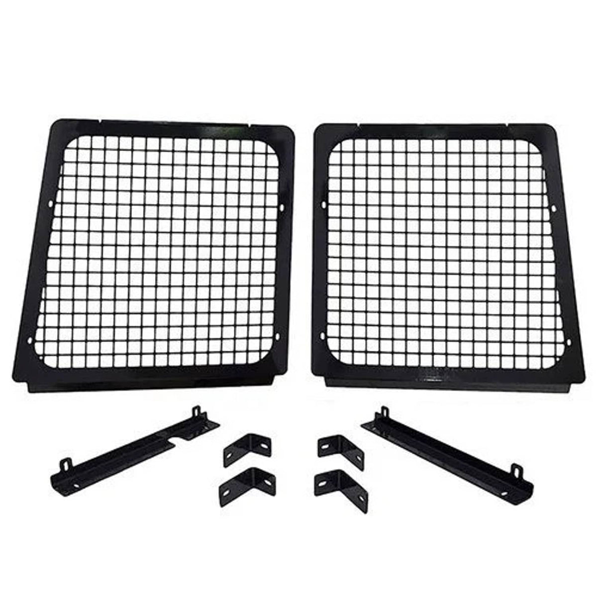 Bethesda Industrial Side Screen Set with Brackets fits John Deere 700H 700H PV689