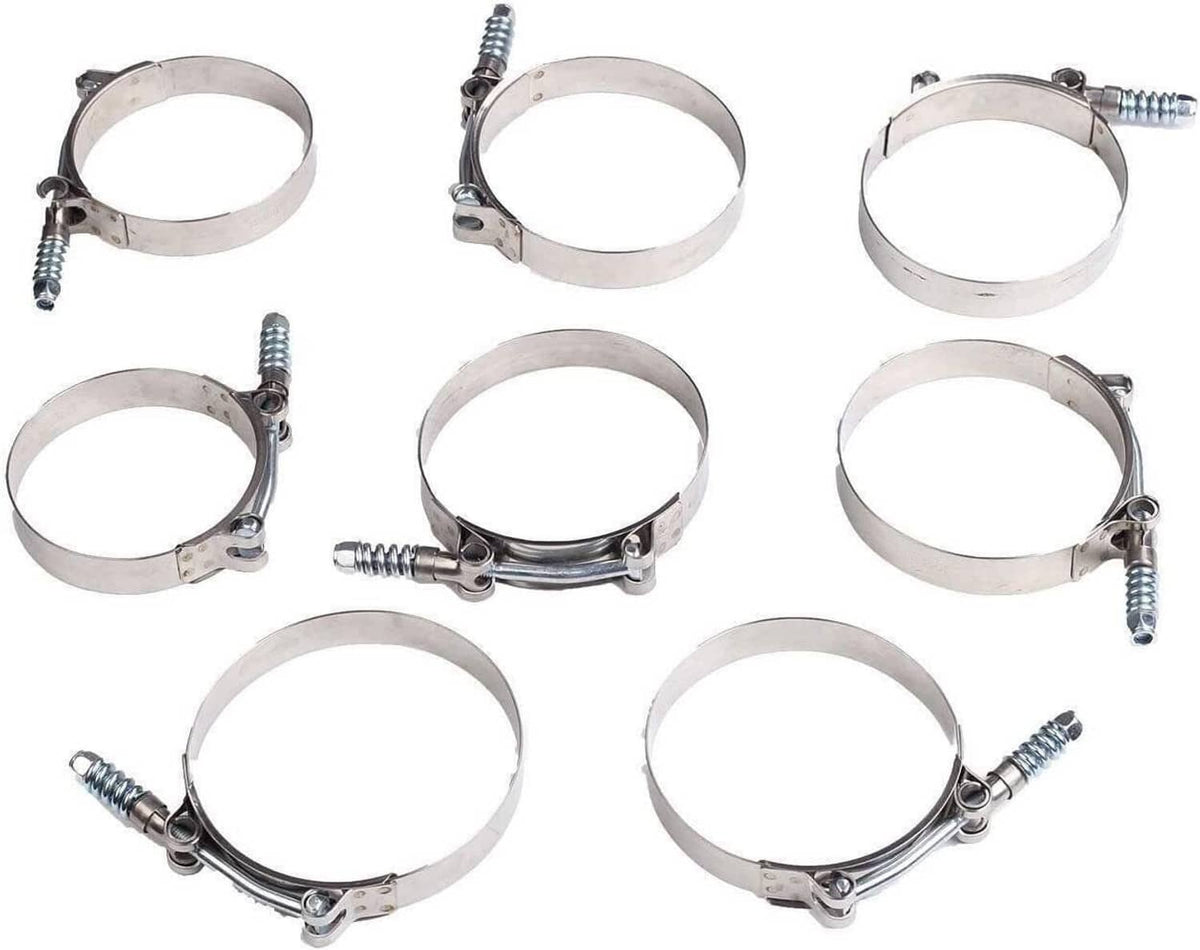 Bethesda Industrial Turbo Intercooler Boot Clamp Kit Intercooler CAC Hose For 03-07 Ford 6.0L Diesel