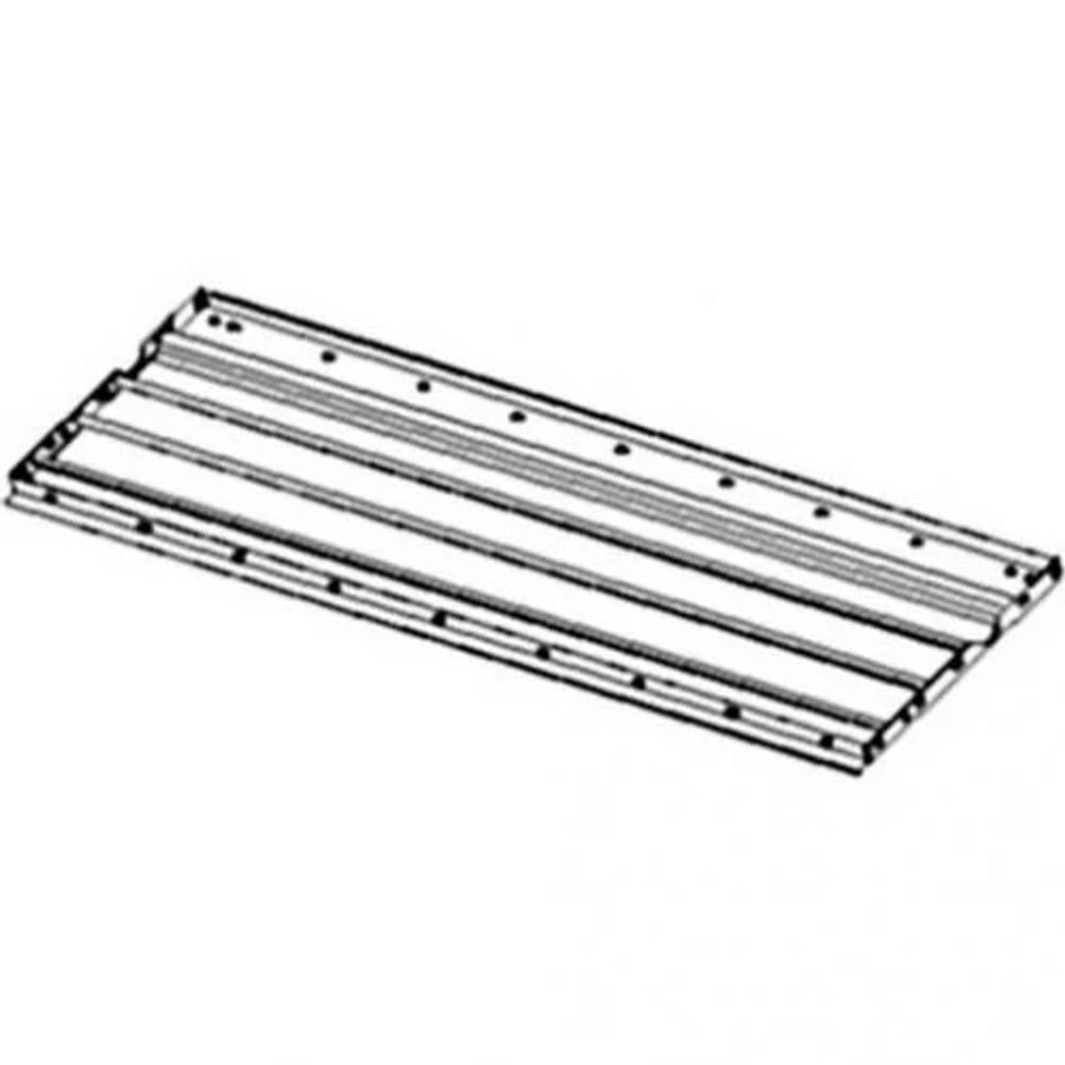Bethesda Industrial Feeder House Floor Sheet - Lower Front fits John Deere 7700 7720 7721 AH88599
