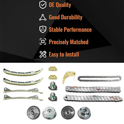 Bethesda Industrial Engine Timing Chain Kit For Hyundai KIA Santa Fe Sorento Azera 3.8 24410-3CGA3