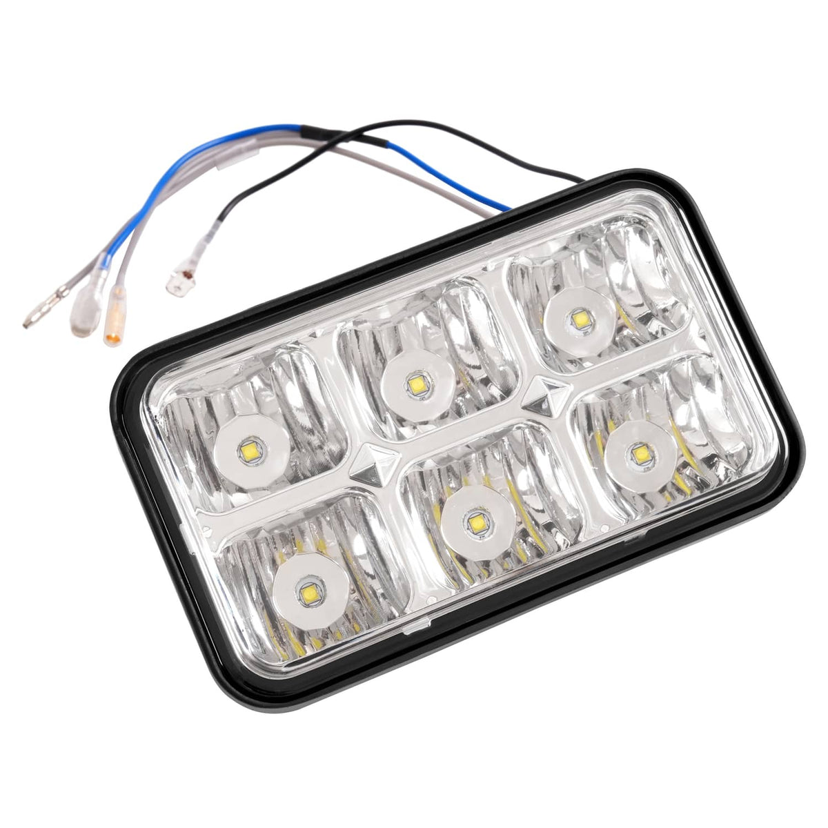 Bethesda Industrial Golf Cart LED Headlight Assembly For EZGO Workhorse Marathon 80-94 ST350 96-Up