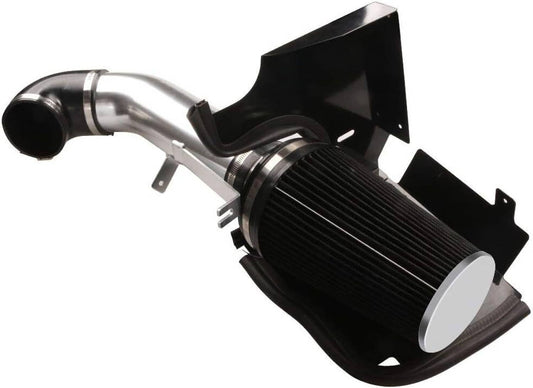 Bethesda Industrial Fit For 99-06 Chevy GMC V8 4.8L/5.3L/6.0L 4" Cold Air Intake Kit+Heat Shield Bla