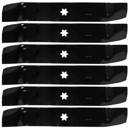 Bethesda Industrial 6PK Oregon 98-063 Mulching 16-1/4" Blades Fits MTD 742-0611 Bolens Troy-Bilt