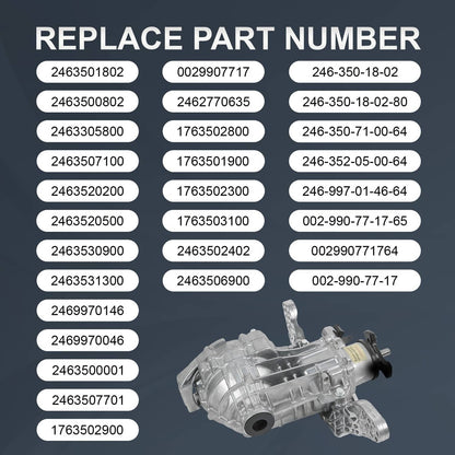 Bethesda Industrial Rear Axle Differential Assembly FIT Mercedes Benz CLA45 A45 AMG A250 B250 4Matic
